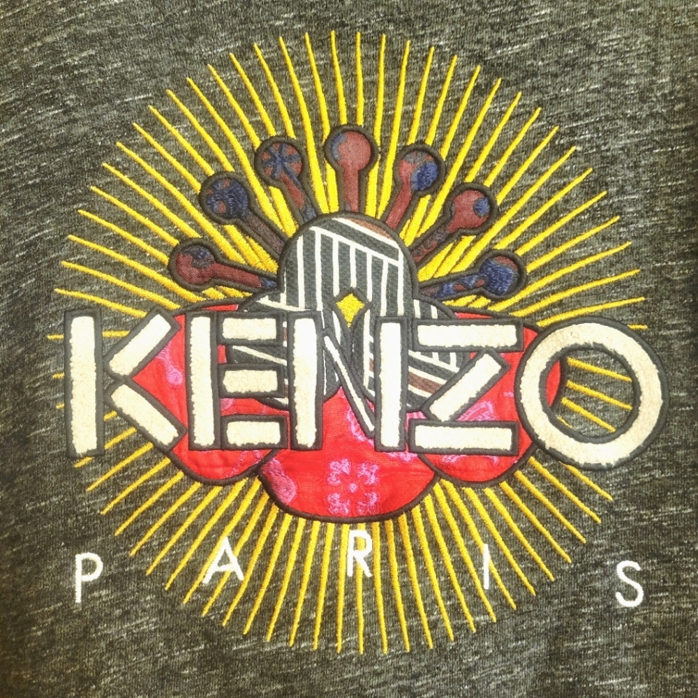 Kenzo Jaspe Sweatshirt in Dark Grey - Picture 3 of 7